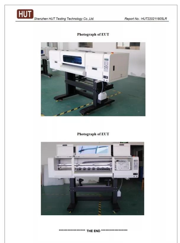 A1 60cm 24" High Speed 8 Colors Flouresent Color Dual Head Four Head I3200 Digital Dtf Printer T Shirt Printing Machine