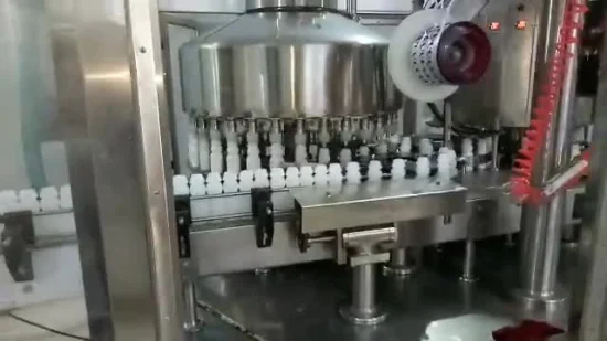 Máquina de enchimento de leite para garrafas HDPE